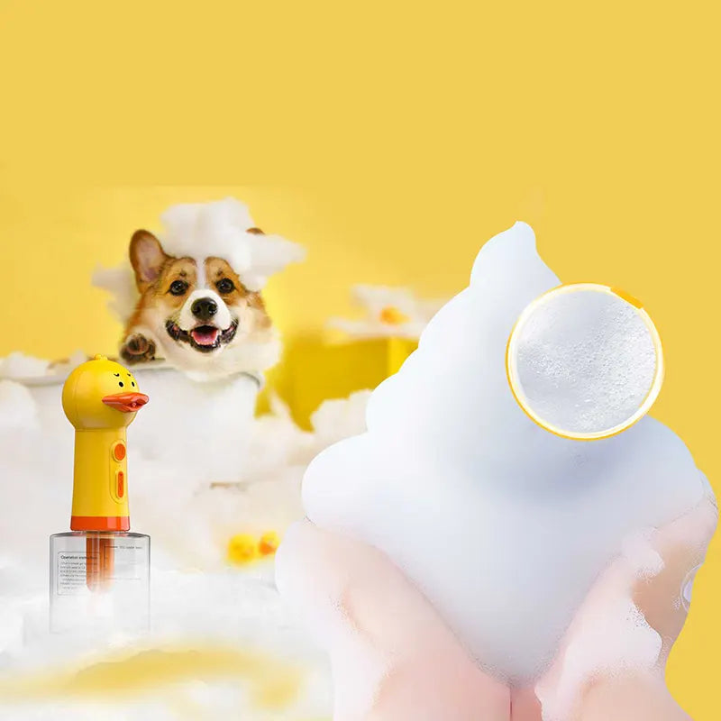 Foamy Duck Soap Dispenser for Pets & Kids