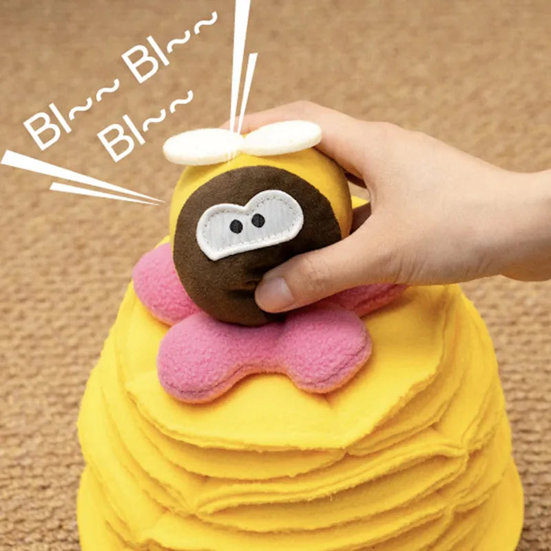 Bee Snuffle Enrichment Toy for Dogs