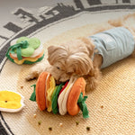 Burger Snuffle Enrichment Toy for Dogs