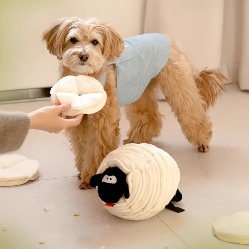 Sheep Snuffle Enrichment Toy for Dogs