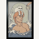 Meow David Artistic Cat Scratcher