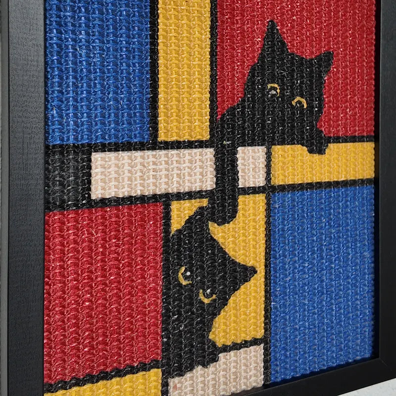 Meow Mondrian Artistic Cat Scratcher