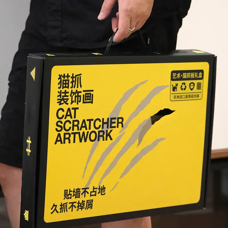 Meow Mondrian Artistic Cat Scratcher