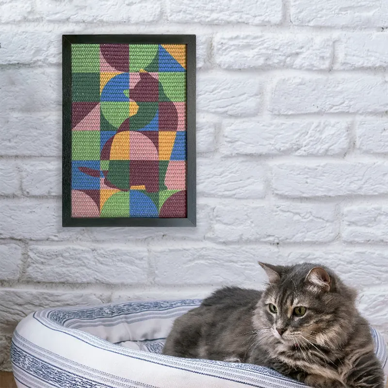 Meow Bauhaus Artistic Cat Scratcher