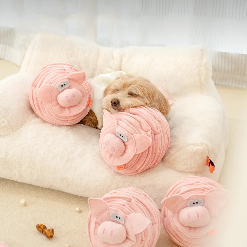 Pig Snuffle Enrichment Toy for Dogs