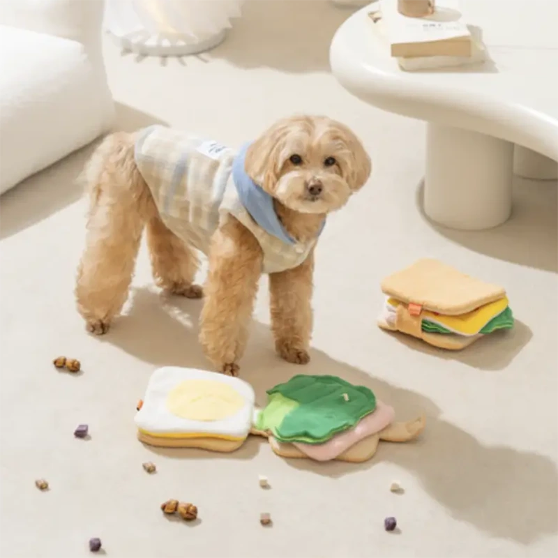 Sandwich Snuffle Enrichment Toy for Dogs