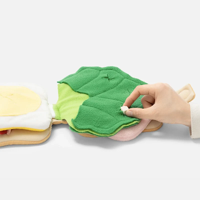 Sandwich Snuffle Enrichment Toy for Dogs