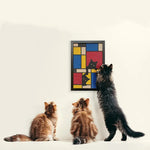 Meow Mondrian Artistic Cat Scratcher