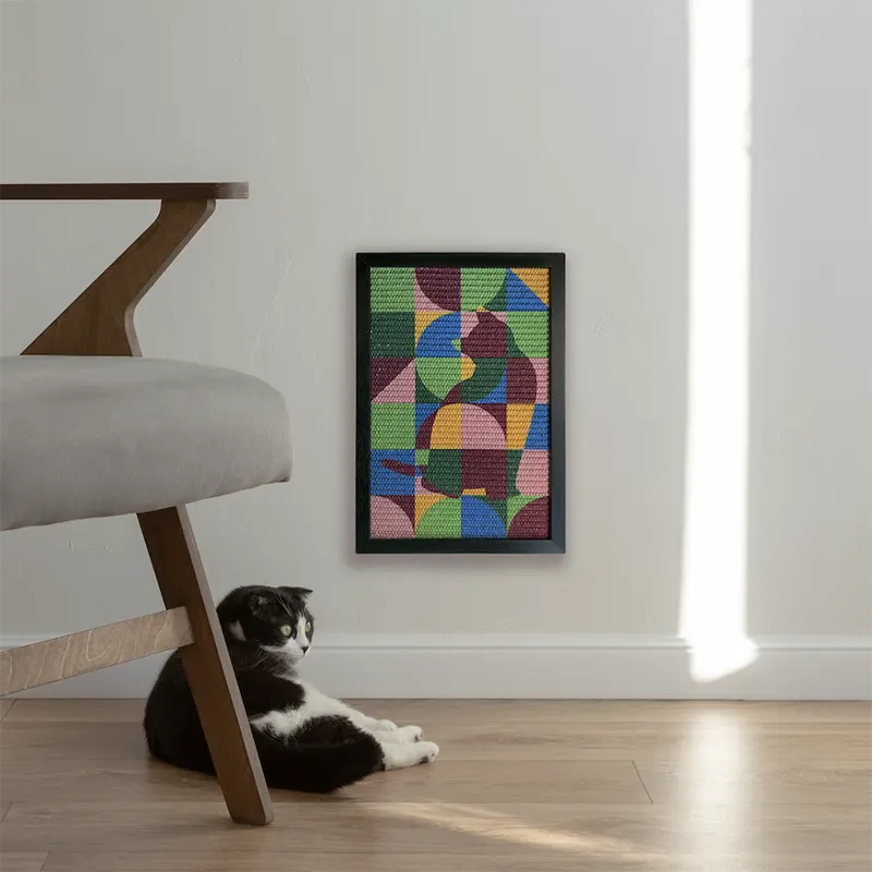 Meow Bauhaus Artistic Cat Scratcher