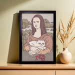 Meow Mona Lisa Artistic Cat Scratcher
