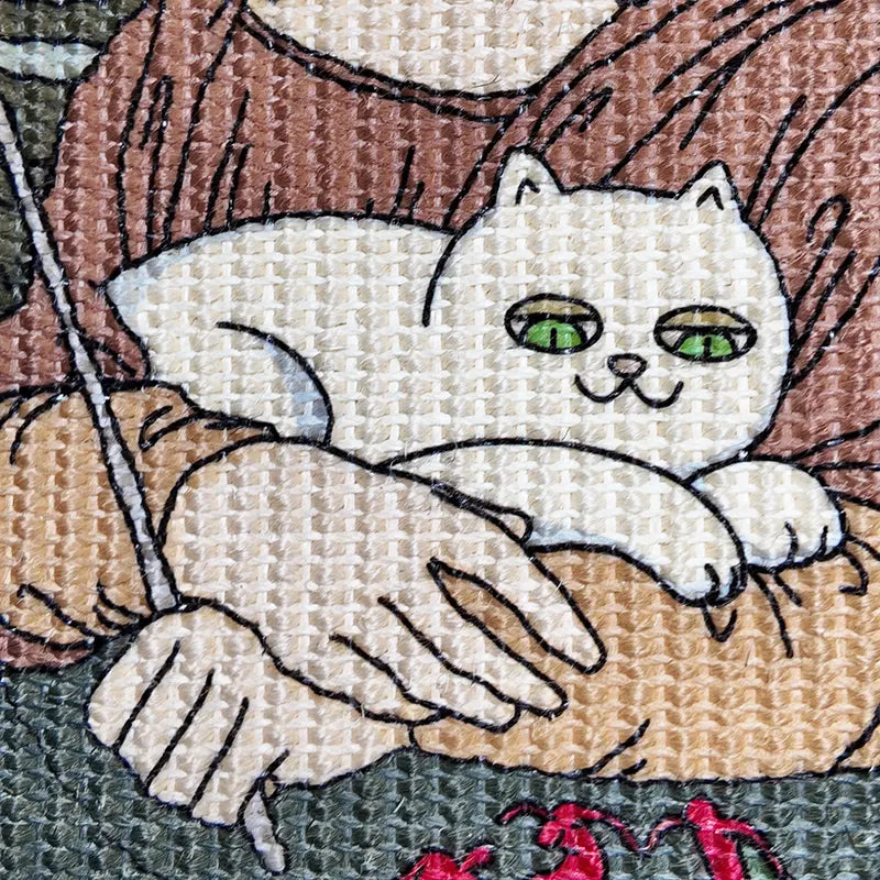 Meow Mona Lisa Artistic Cat Scratcher